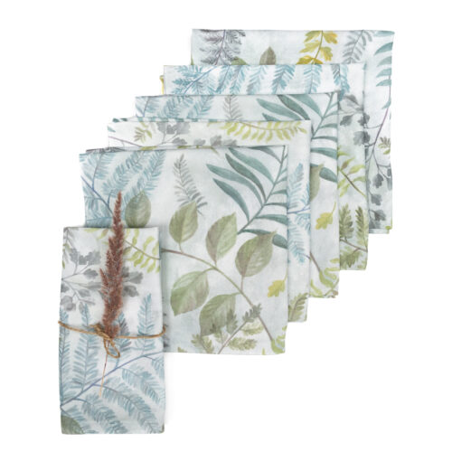 Komplet serwetek 6 szt. 42x42cm Pastel Forest 142-46