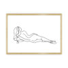 Plakat Figure Line III