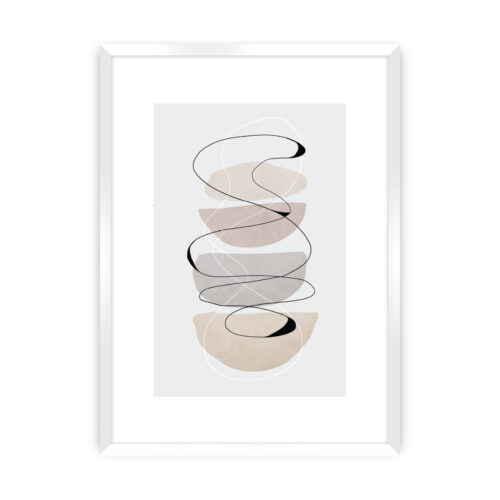 Plakat Abstract Lines II