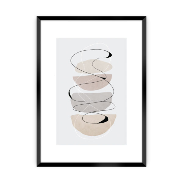 Plakat Abstract Lines II