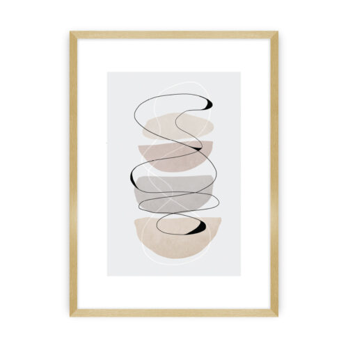 Plakat Abstract Lines II