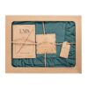 Pościel bawełniana 200x220cm dark green