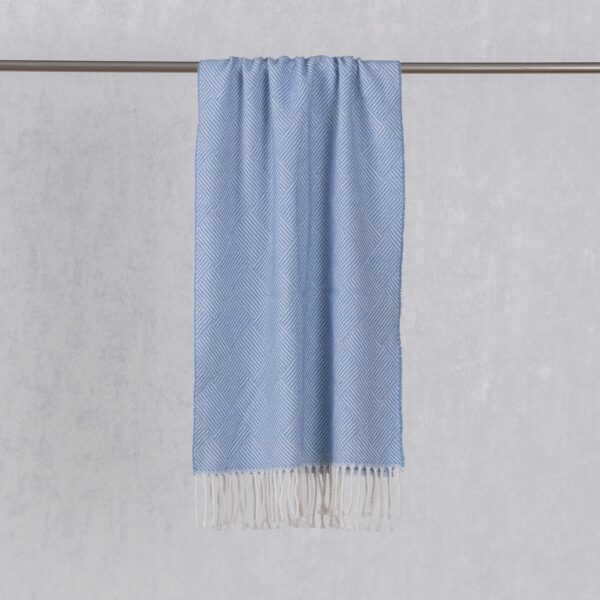 Pled Ibiza 50x153cm light blue