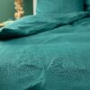 Komplet pościeli lnianej Linen 160x200cm emerald green