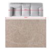 Dywan Velvet beige /sand 160x230cm