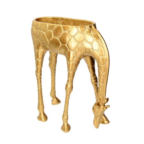 Osłonka na doniczkę Giraffe gold