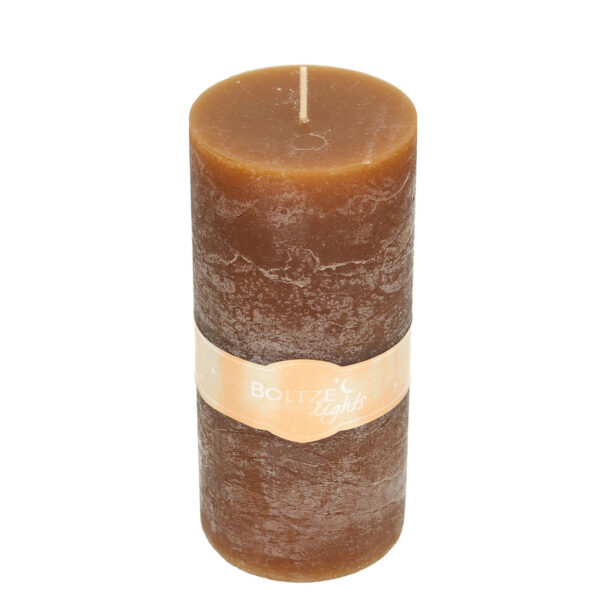 Świeca Lea 20cm brown