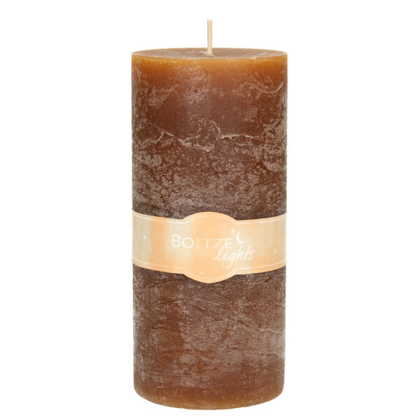 Świeca Lea 20cm brown