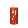 Świeca Giulia 13cm orange
