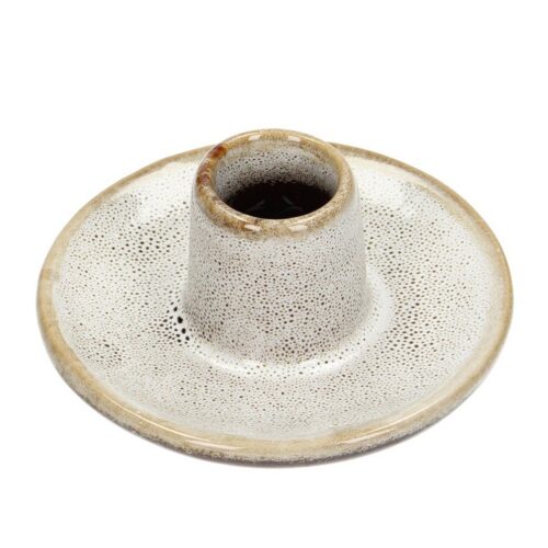 Świecznik Single 9x6cm beige