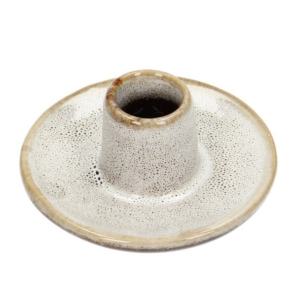 Świecznik Single 9x6cm beige