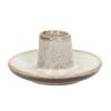 Świecznik Single 9x6cm beige