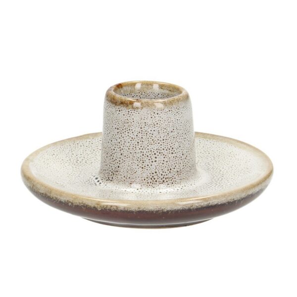 Świecznik Single 9x6cm beige