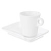 Zestaw porcelanowych filiżanek do kawy