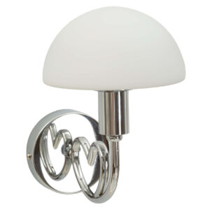 Lampa ścienna LOVY, 23 x 15 x 22 cm - srebrny