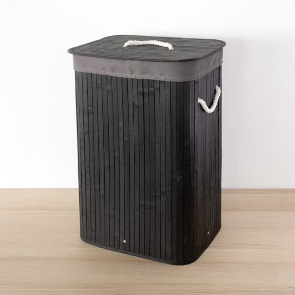 Bambusowy kosz na pranie SADE, 80 l
