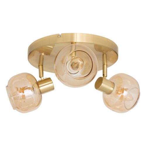 lampy sufitowe pilla złota