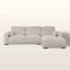 Sofa Silkeborg creme white prawa