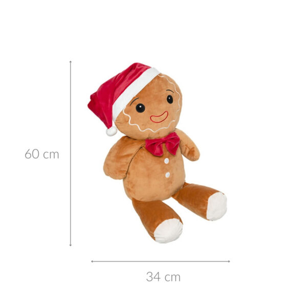 Pluszak świąteczny w kształcie piernika
