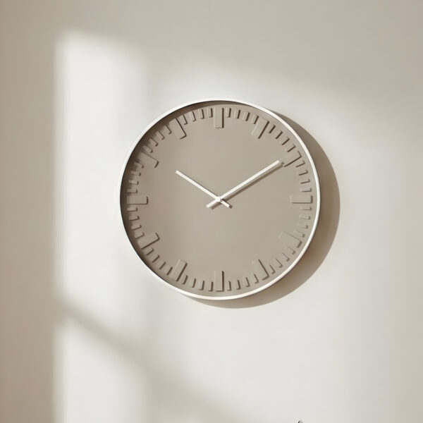 obraz_2026-01-18_230913971 Zegar ścienny z białą ramą