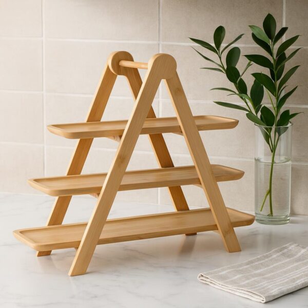 Trzypoziomowa patera na przekąski FLUX