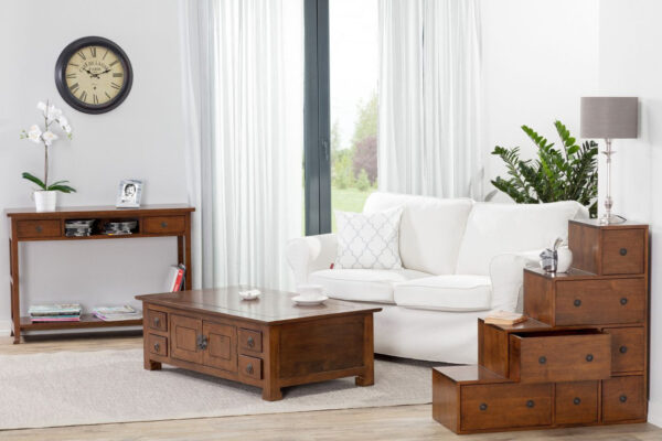 Regał Zen brown, 7szuflad 88x35x88cm