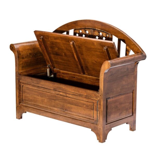 Ławka ze skrzynią Montri 115x50x91cm