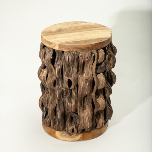 stolik drewniany root