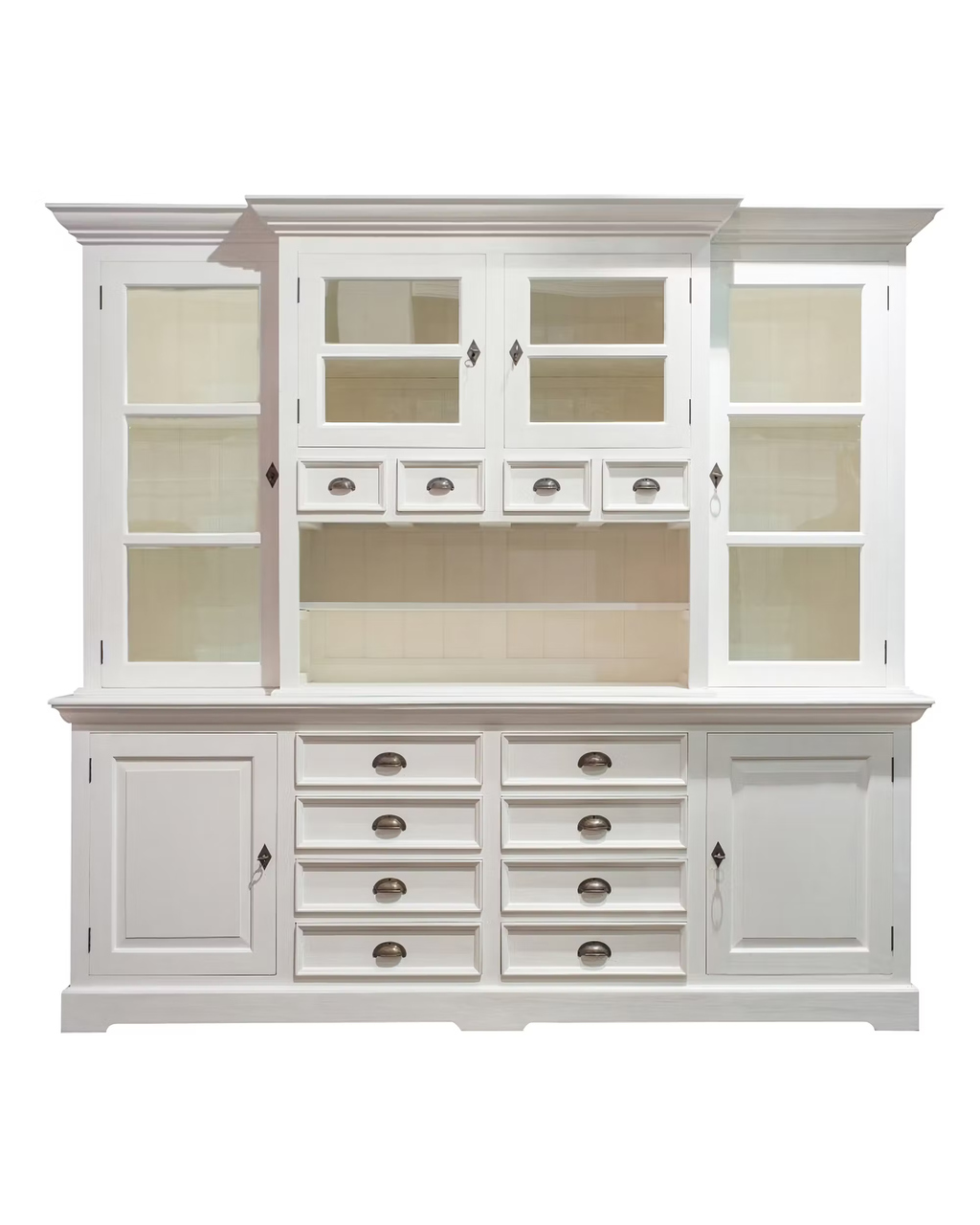 Kredens Brighton 225x45x220cm white
