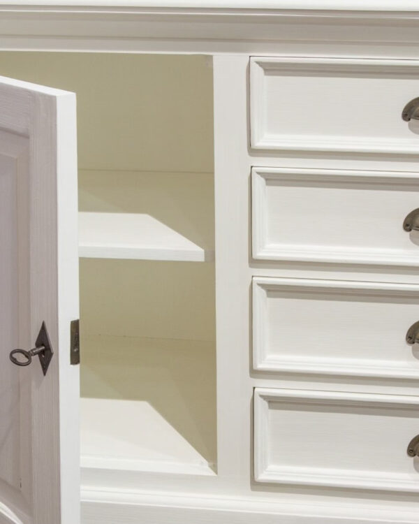 006-132=4 Kredens Brighton 225x45x220cm white