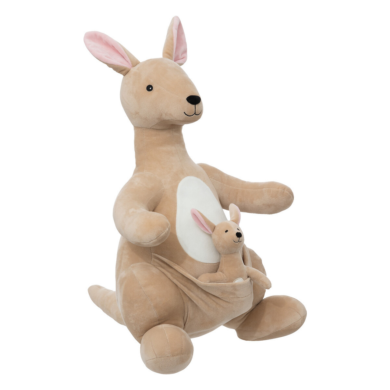 Maskotka pluszowy kangur XL, 63 cm