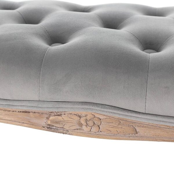 Ławka Isacco 114x38x46cm grey