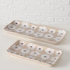Patery ceramiczne w kwiaty CANEA