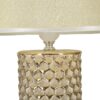 Lampa stołowa GLAM, ceramiczna, złota, Ø 30x47,5 cm