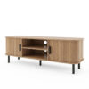 Szafka rtv ryflowana SCAVA, 140 x 40 x 46 cm